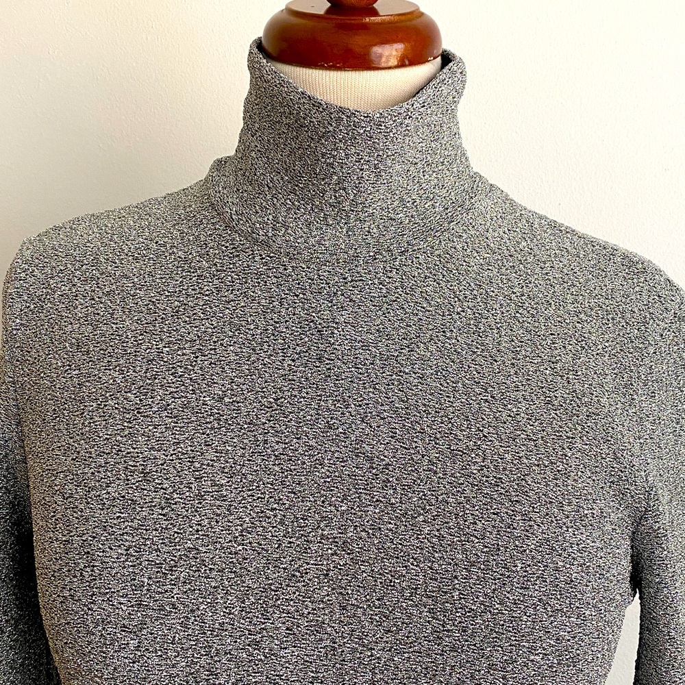 1017 ALYX 9SM Shimmer High Neck Top Size Large NWT - Picture 3 of 8